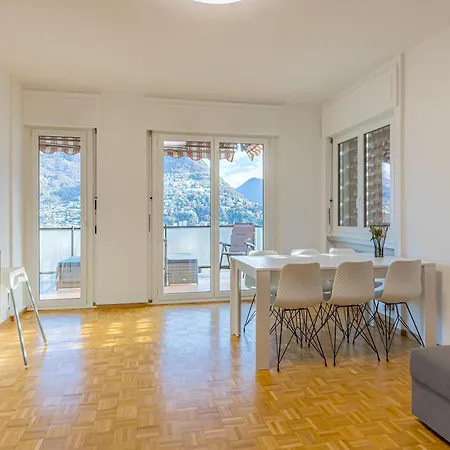 Lejlighed Imperial Of 4 With A View Behind The Station And 10 Min From The Lugano